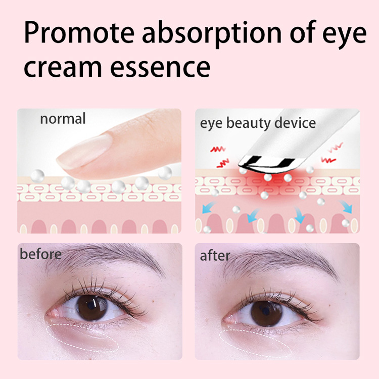  Embellecer el Instrumento de Labios para Ojos Elimina Círculos Oscuros Arrugas Masajeador  