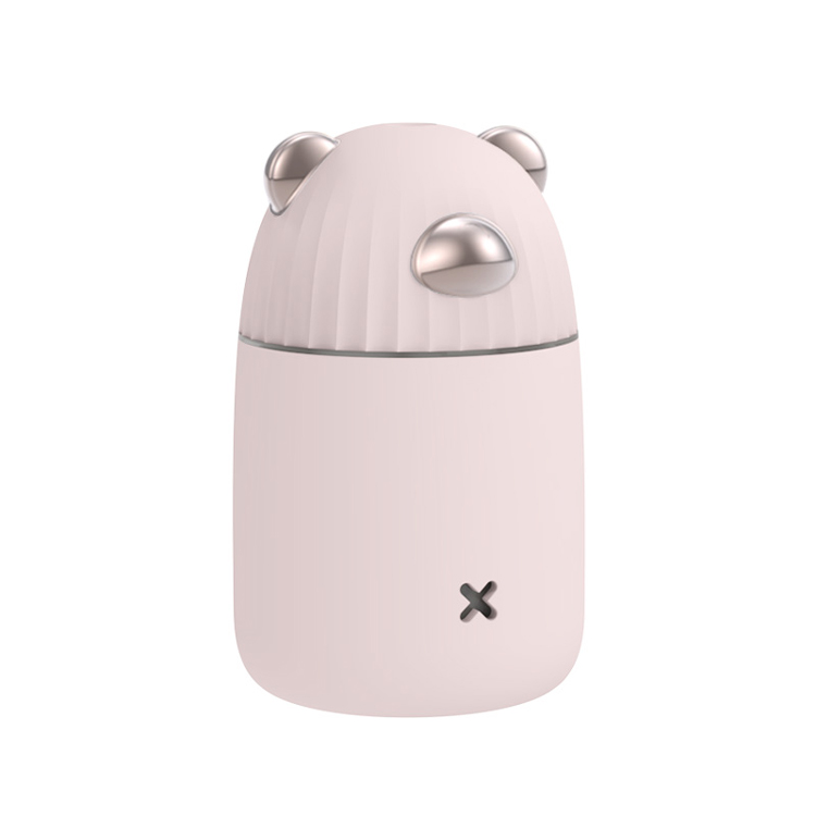  Actualice Small Mist Portable Handy 7 colores de iluminación en el dormitorio Mini pulverizador humidificador de desinfección USB  