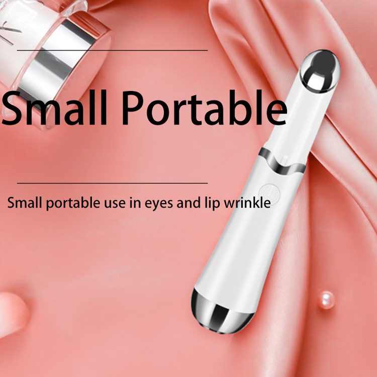 Mini masajeador portátil Elimina círculos oscuros debajo de los ojos Dispositivo de belleza para ojos pequeños  