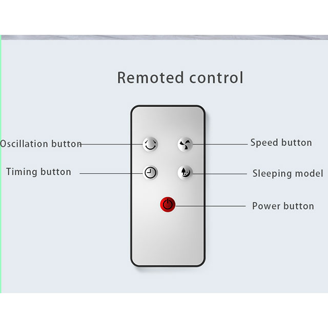  Mesa portátil de oscilación automática plegable eléctrica de ajuste personalizado de fábrica Ventilador de soporte de escritorio con batería recargable inalámbrica práctica  