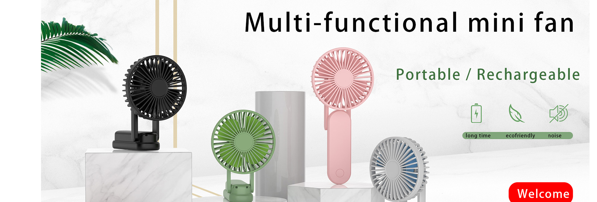 The multi function handheld fan 