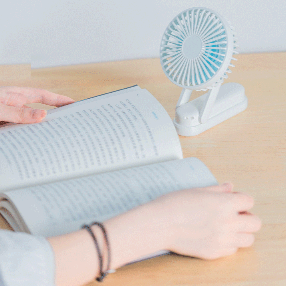 Sale Online USB Electric Charging Portable USB Battery Operated Lady Handheld Rechargeable Fan 